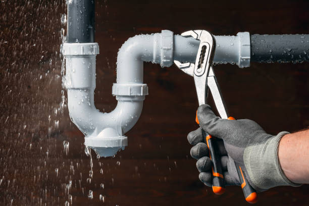 Professional Drain Cleaning technician working in Lee's Summit, MO